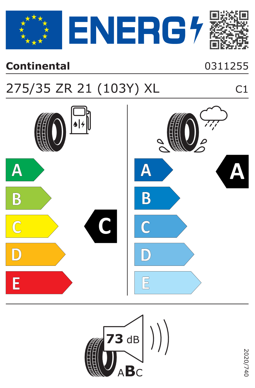 Energieeffizienz SportContact 5P